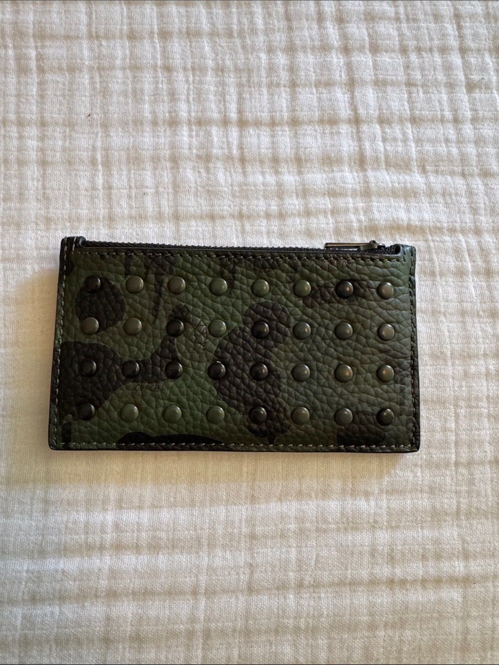EUC Coach Zip Card Case